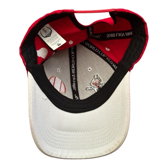 Vintage FIFA World Cup 2018 Peru Embroidered Snapback Hat - Picture 6 of 11